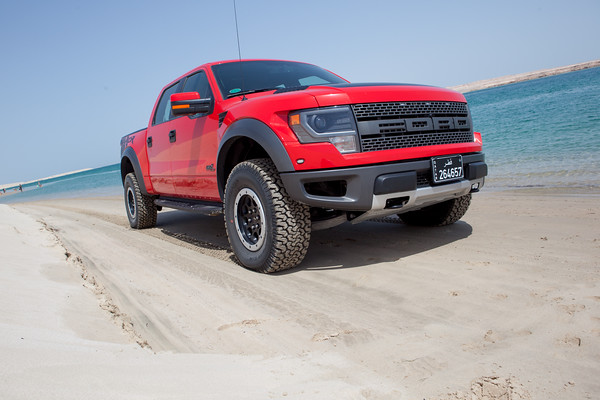 Ford F-150 Raptor Qatar sea