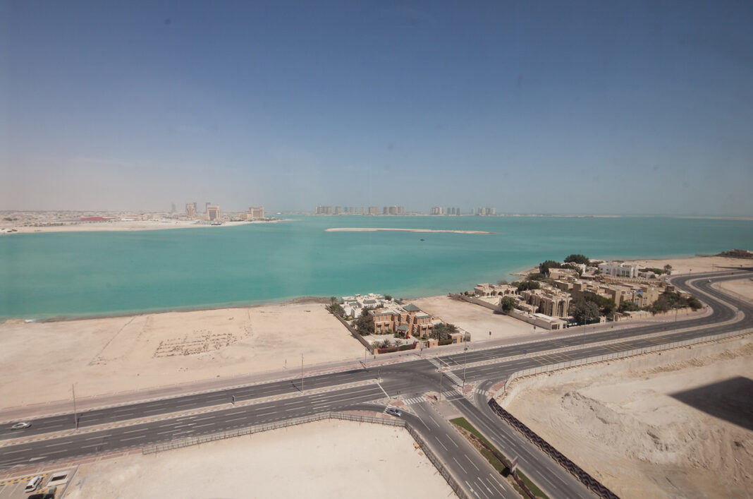 Katar, West Bay, výhled