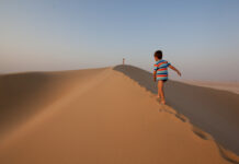 Zpívající duny duny poušť Martin Jaroš