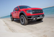 Ford Raptor: Recenze na auto.cz Ford F-150 Raptor Qatar sea