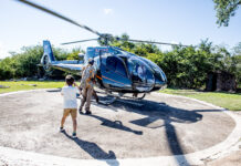 Fotky 2017 Zambie, vrtulník