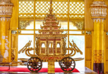 Myanmar 2018 Myanmar zlatý vůz Bago