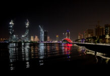 #4 Lusail za noci Lusail at night