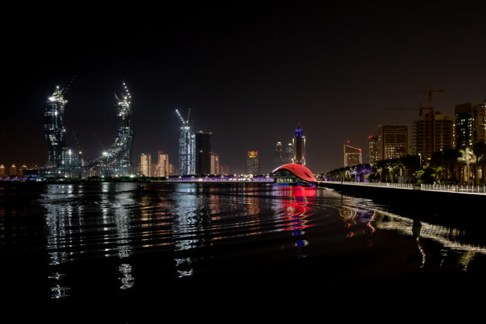 #4 Lusail za noci Lusail at night