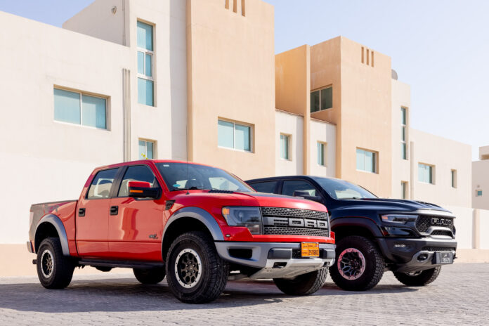 #25 Bratři Ford Raptor vs RAM TRX