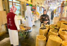 #30 Na trhu Souq Waqif Qatar