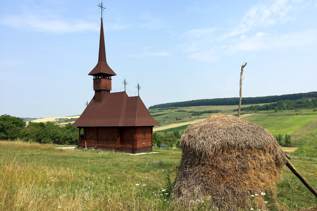 Romania wooden church