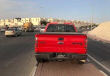 Nehoda v Kataru a digitální stát Nehoda Ford Raptor