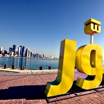 Katar nábřeží Al Corniche Doha