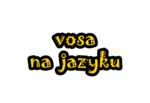 V nejlepším přestat Vosa na jazyku logo