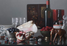 Jan Mikulka: Zátiší s mušlí a slonem Jan Mikulka Zátiší